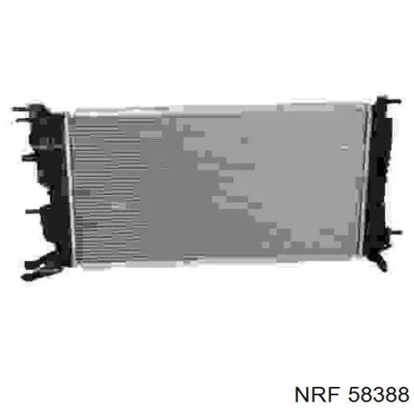 Купити 58388 NRF Радіатор двигуна