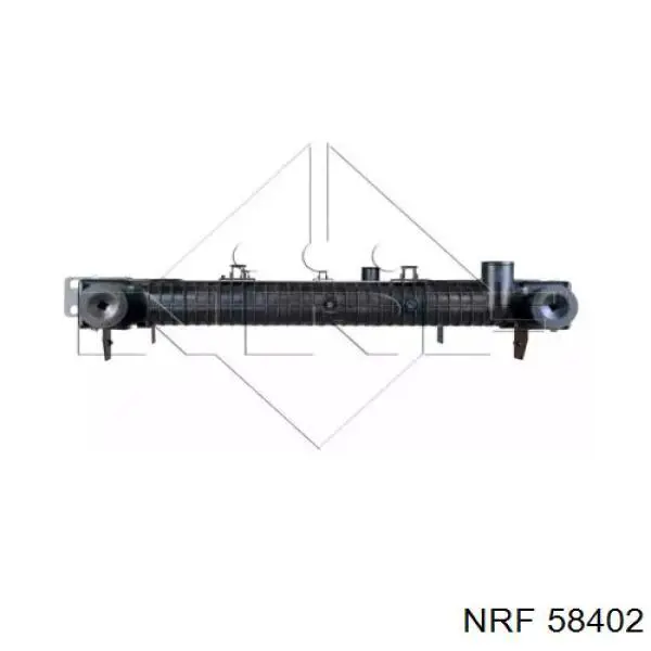 58402 NRF Радіатор охолодження двигуна