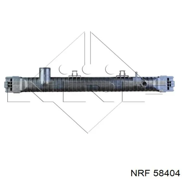 58404 NRF Радіатор охолодження двигуна
