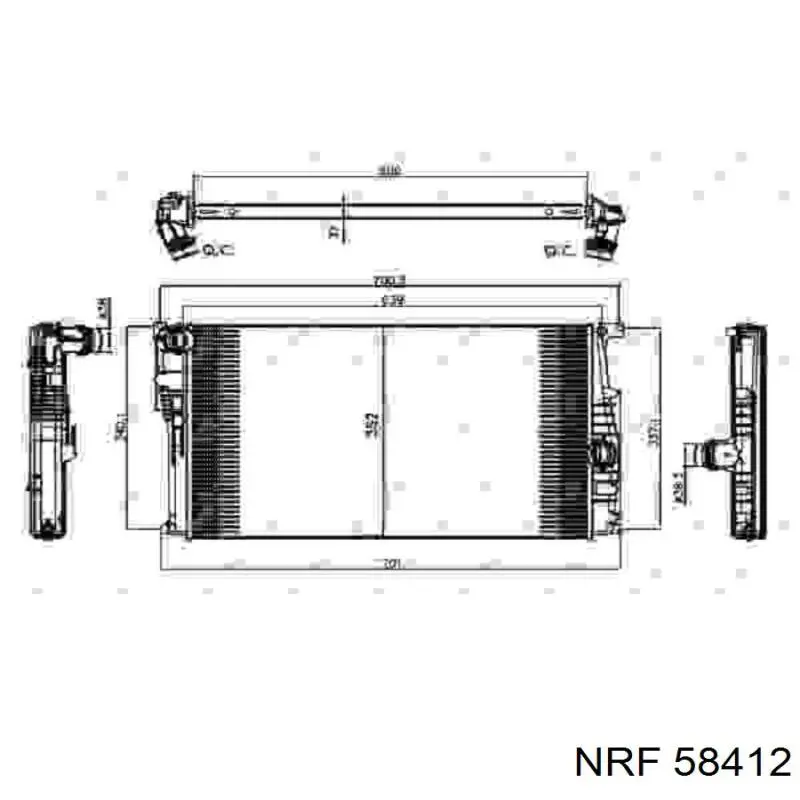 Радіатор 3M121093 AND