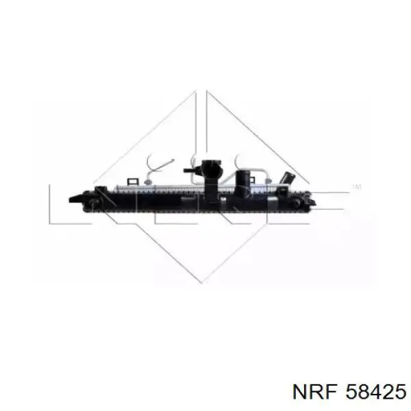58425 NRF радіатор охолодження двигуна