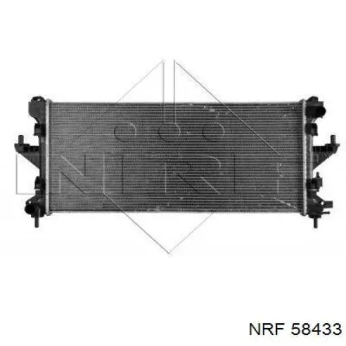 Радіатор основний NRF 58433 ціна, від 99.57 USD