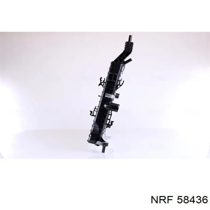 58436 NRF Радіатор охолодження двигуна