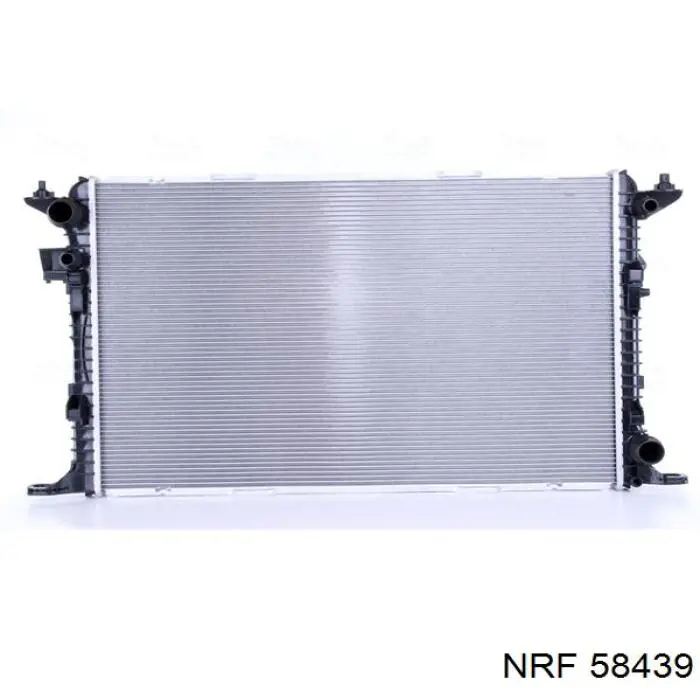 58439 NRF радіатор охолодження двигуна