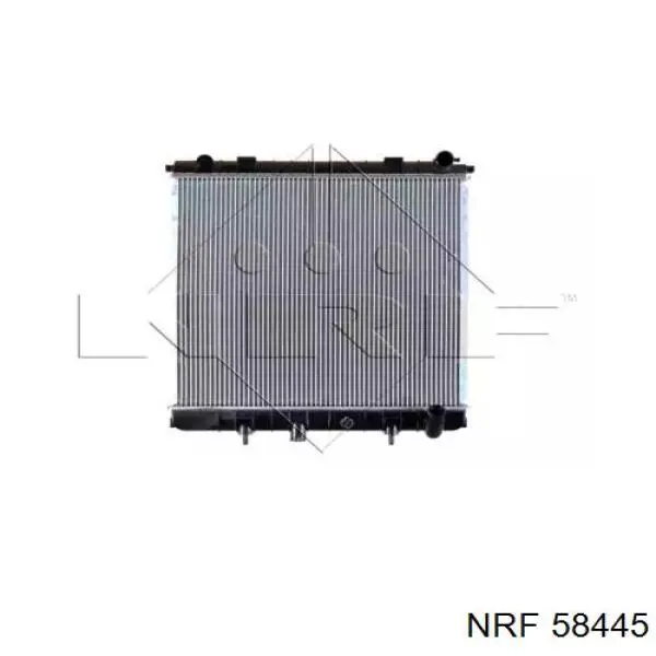 Радіатор 58445 NRF