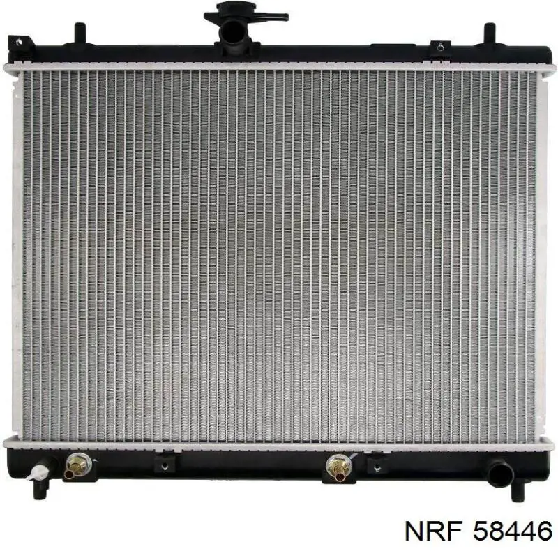Купити 58446 NRF Радіатор двигуна