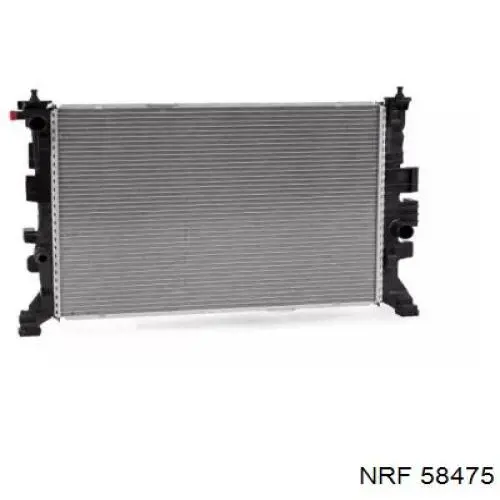 Радіатор основний NRF 58475 ціна, від 104.29 USD