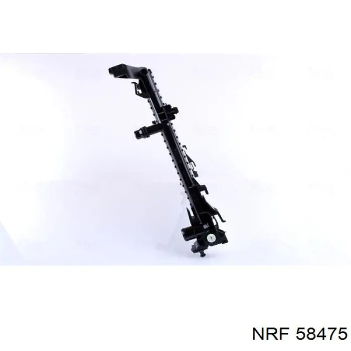58475 NRF Радіатор охолодження двигуна