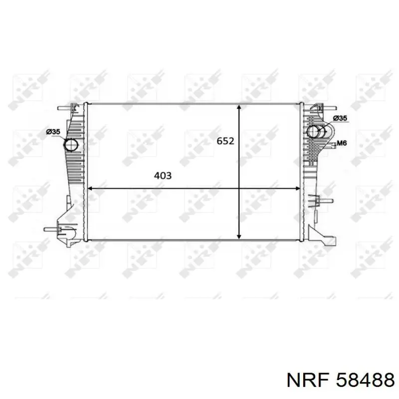 Радіатор основний AVA RTA2616 ціна, від 104.45 USD