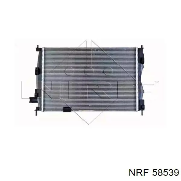 58539 NRF Радіатор охолодження двигуна