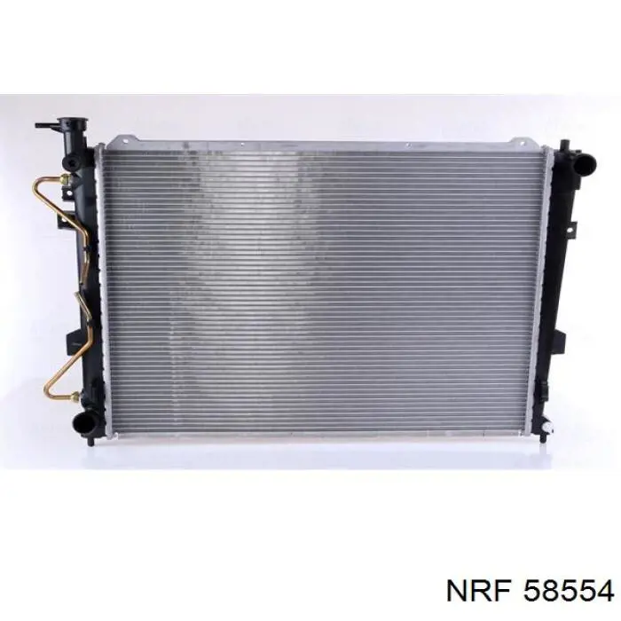 58554 NRF радіатор охолодження двигуна