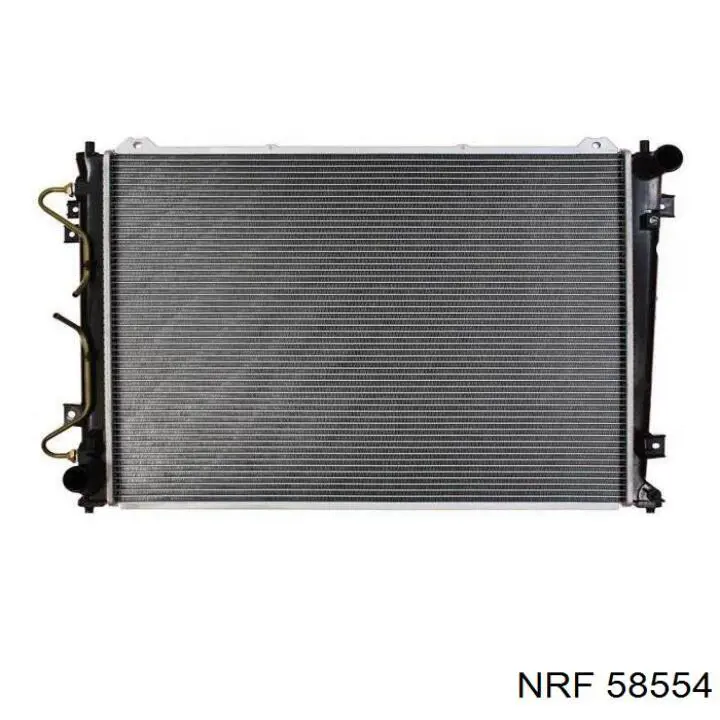 Радіатор основний NRF 58554 ціна, від 101.92 USD