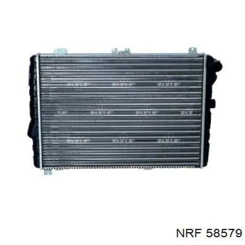 58579 NRF радіатор охолодження двигуна