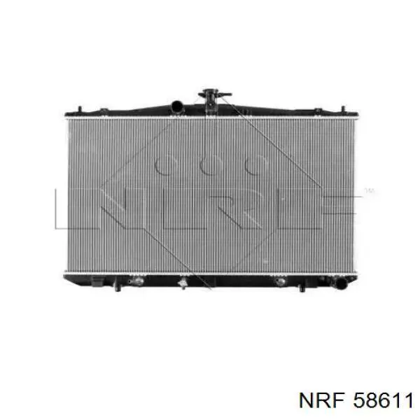 Радіатор 58611 NRF