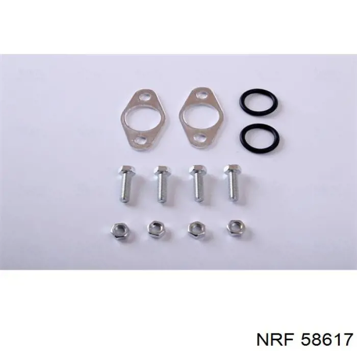Радіатор пічки (обігрівача) NRF 58617 ціна, від 28.49 USD