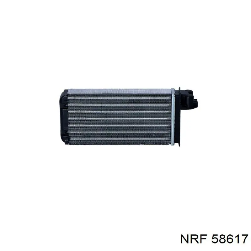 58617 NRF Радіатор опалювача салону