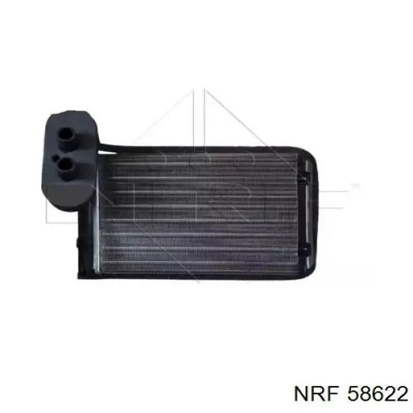 Радіатор пічки 58622 NRF