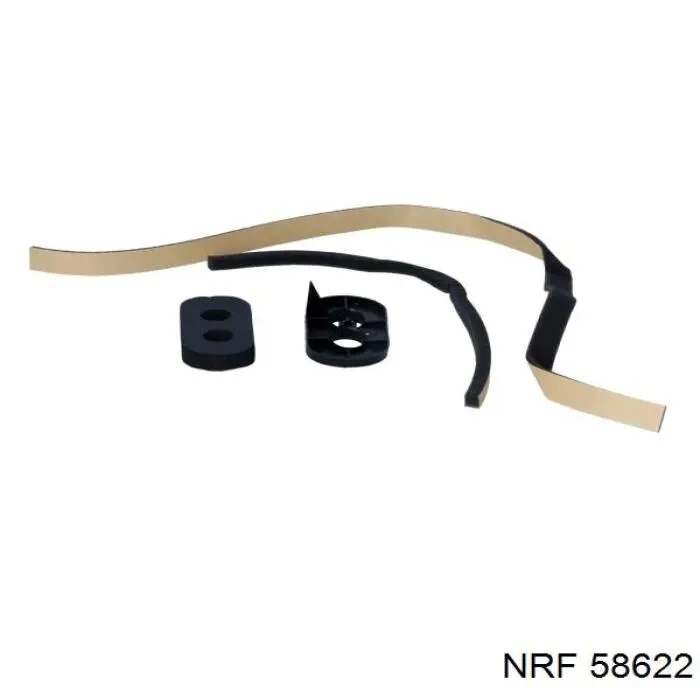 Радіатор пічки (обігрівача) NRF 58622 ціна, від 13.62 USD