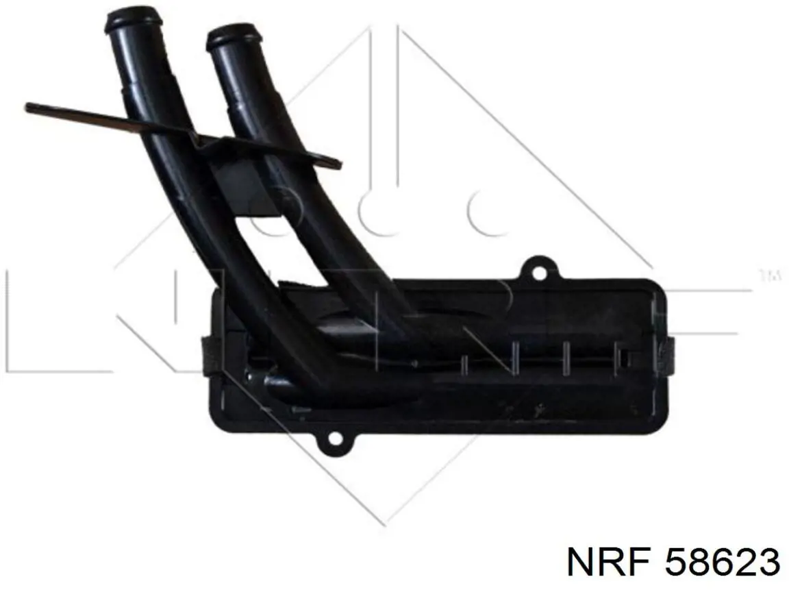 58623 NRF радіатор пічки (обігрівача)