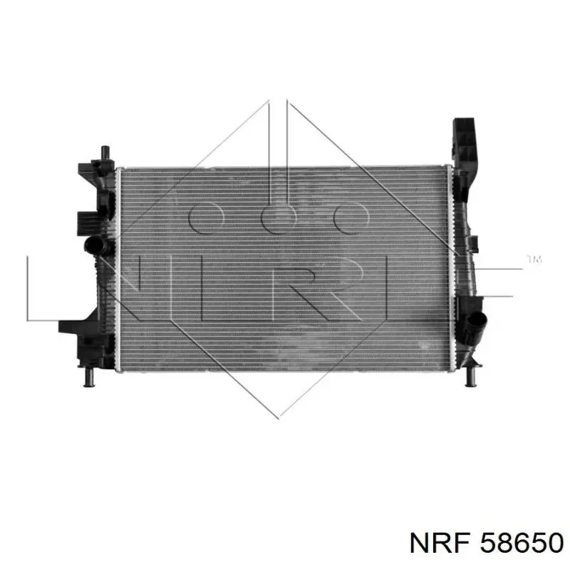 Радіатор основний Ford CV618005VA ціна, від 80.96 USD