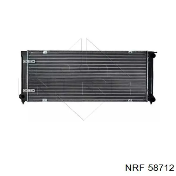 Купити 58712 NRF Радіатор двигуна