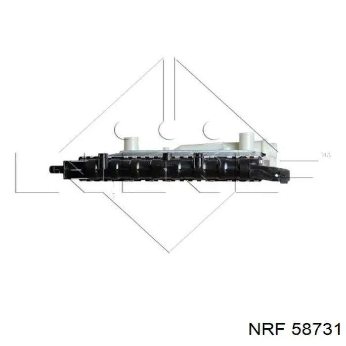 Радіатор охолодження Fiat/Alfa/Lancia 7559876