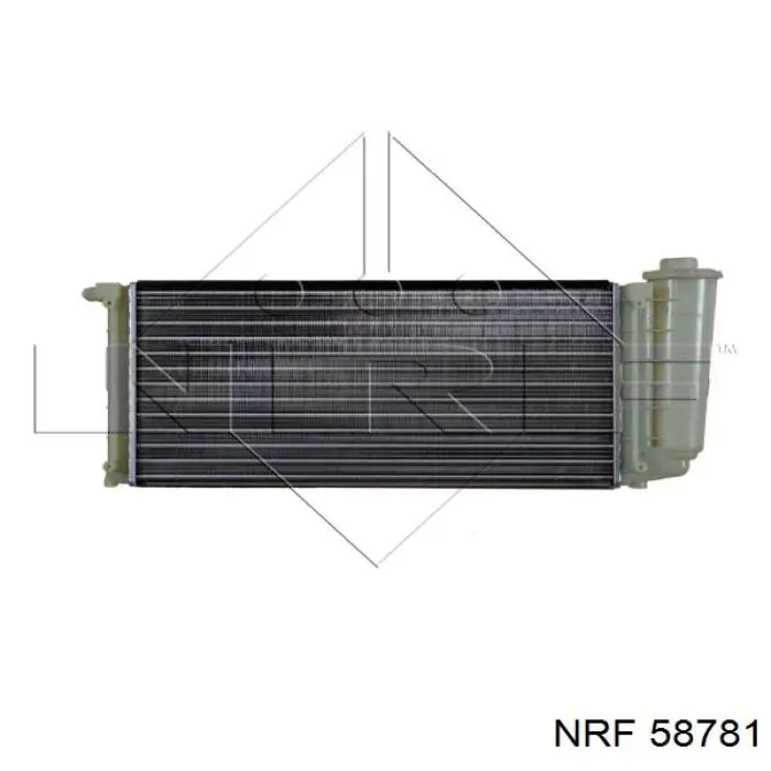 Радіатор охолодження NRF 58781