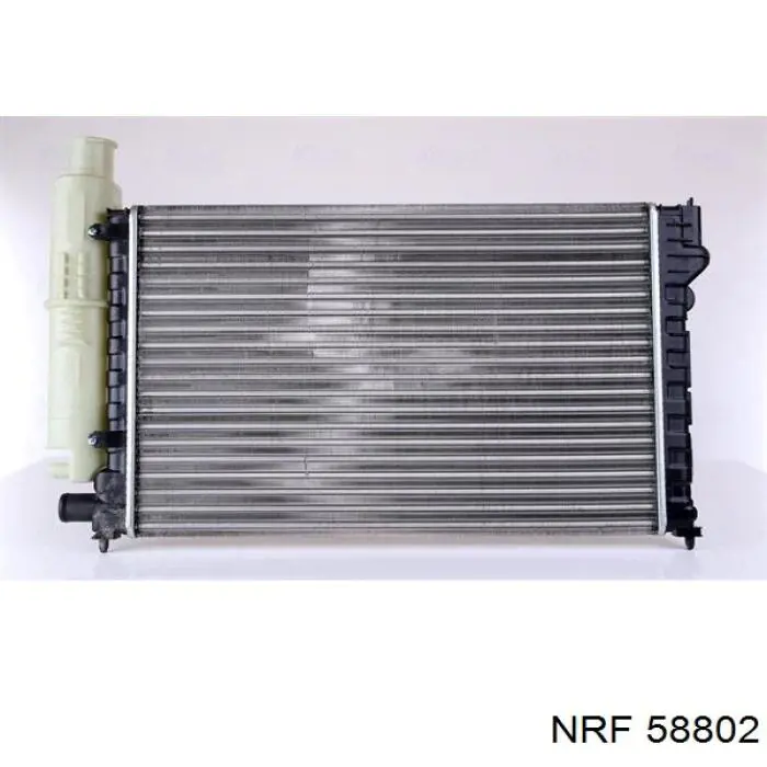 58802 NRF Радіатор охолодження двигуна