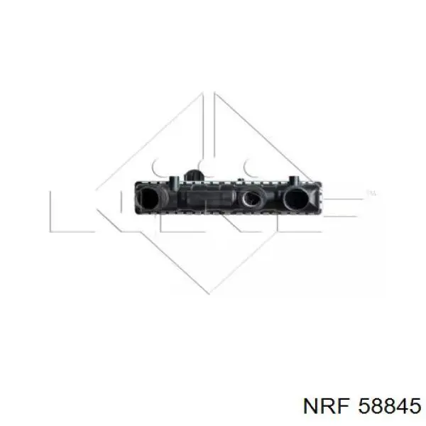 Купити 58845 NRF Радіатор двигуна