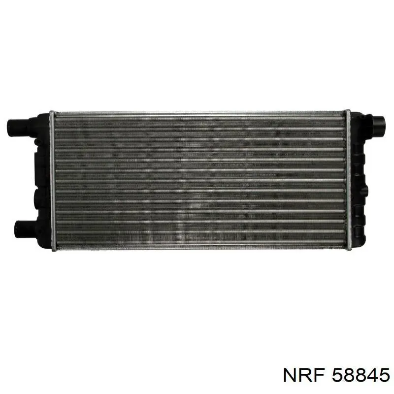 58845 NRF радіатор охолодження двигуна