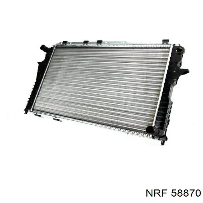58870 NRF радіатор охолодження двигуна
