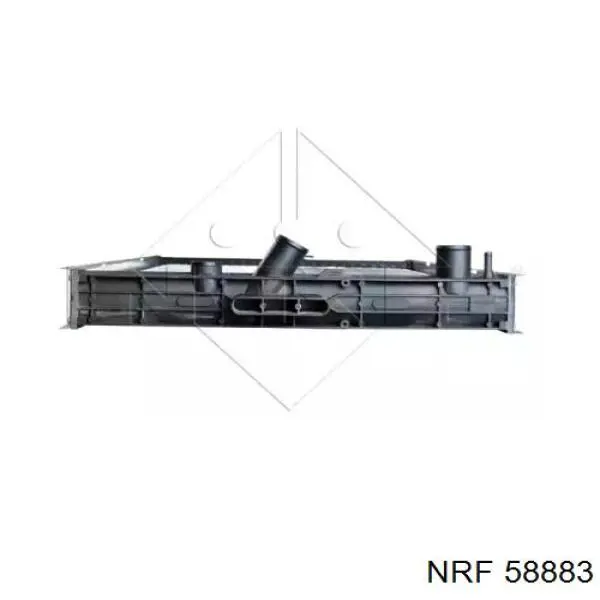 58883 NRF Радіатор охолодження двигуна