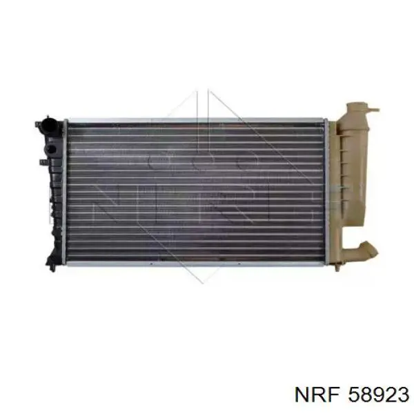 58923 NRF радіатор охолодження двигуна