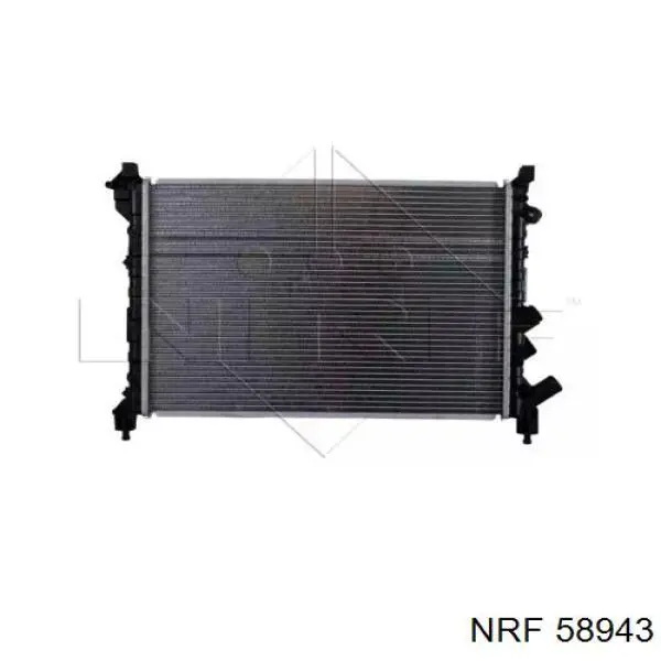 Радіатор 58943 NRF
