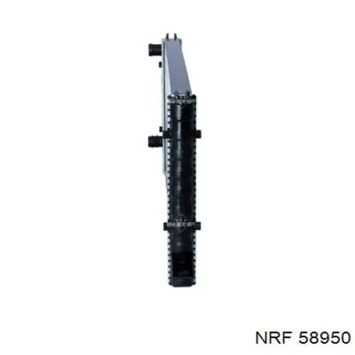 58950 NRF Радіатор охолодження двигуна