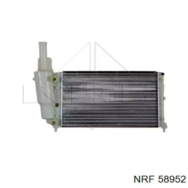 58952 NRF радіатор охолодження двигуна