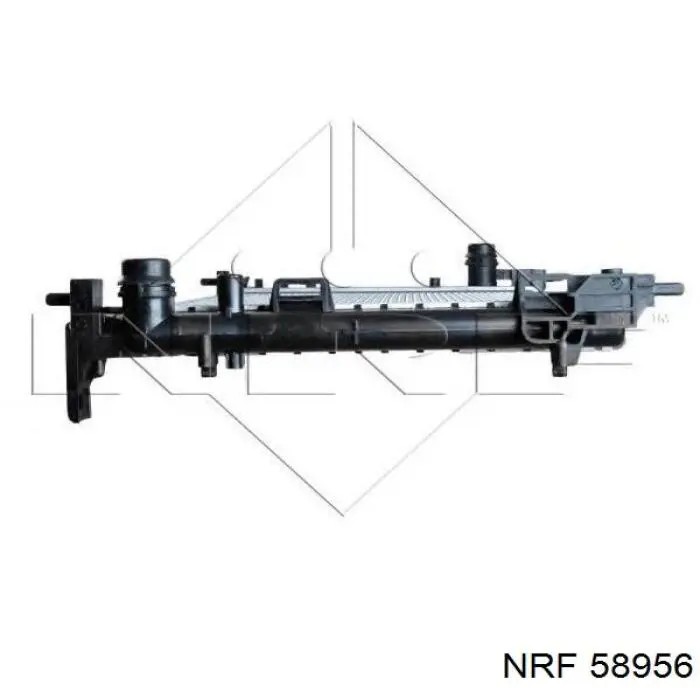 58956 NRF Радіатор охолодження двигуна