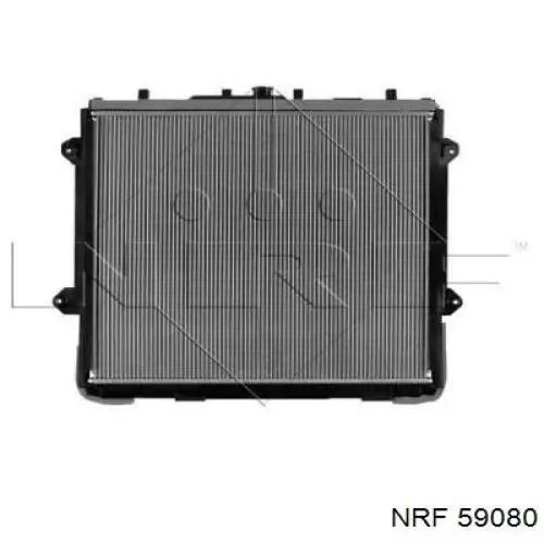 3698 CSF радіатор охолодження двигуна