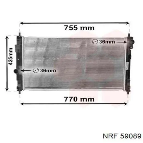 Радіатор основний FPS FP24A90 ціна, від 77.17 USD