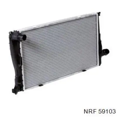 59103 NRF радіатор охолодження двигуна