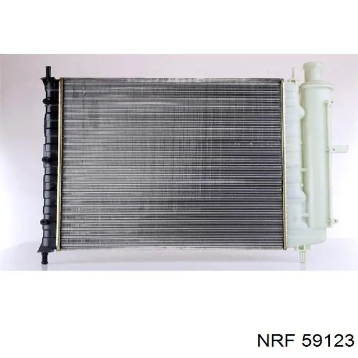 59123 NRF Радіатор охолодження двигуна