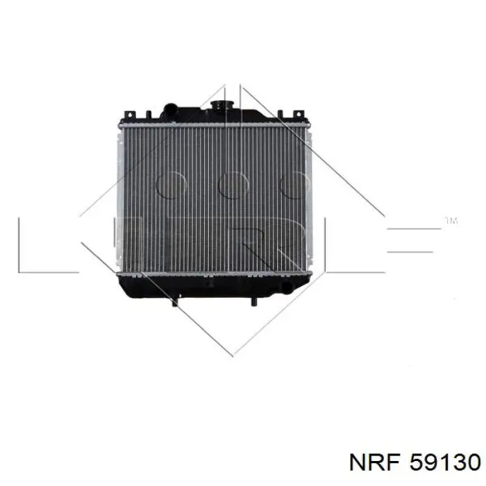 Радіатор охолодження двигуна, лівий NRF 59130
