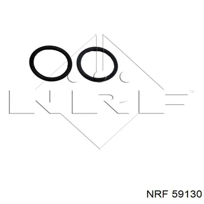 Радіатор охолодження двигуна, лівий NRF 59130 ціна, від 139.05 USD