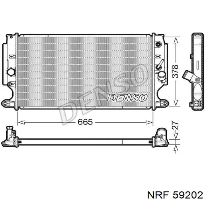 Радіатор основний Toyota 164000R070 ціна, від 205.23 USD