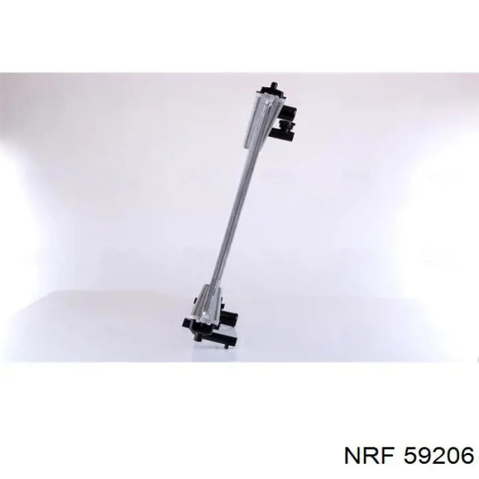 59206 NRF радіатор охолодження двигуна