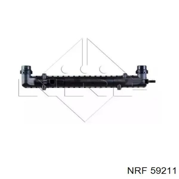 59211 NRF Радіатор охолодження двигуна