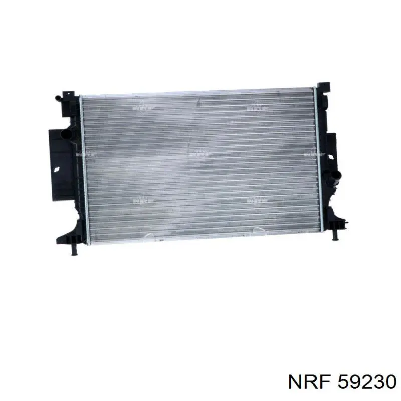 59230 NRF радіатор охолодження двигуна
