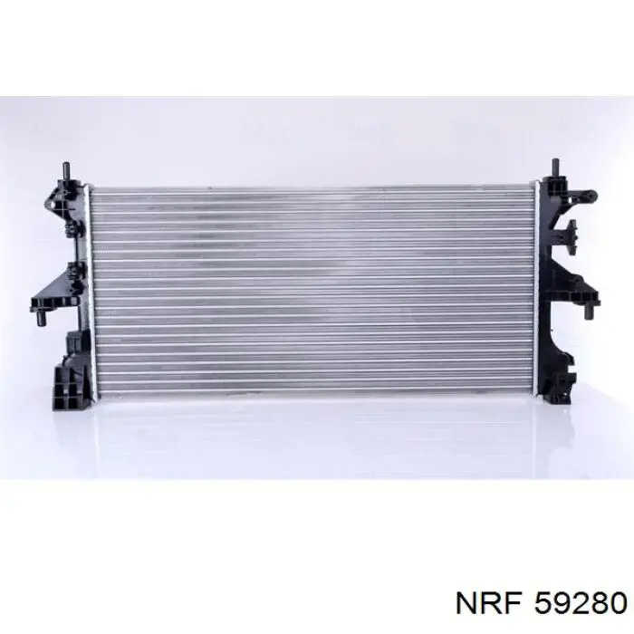Купити FT55080 Fast Радіатор двигуна