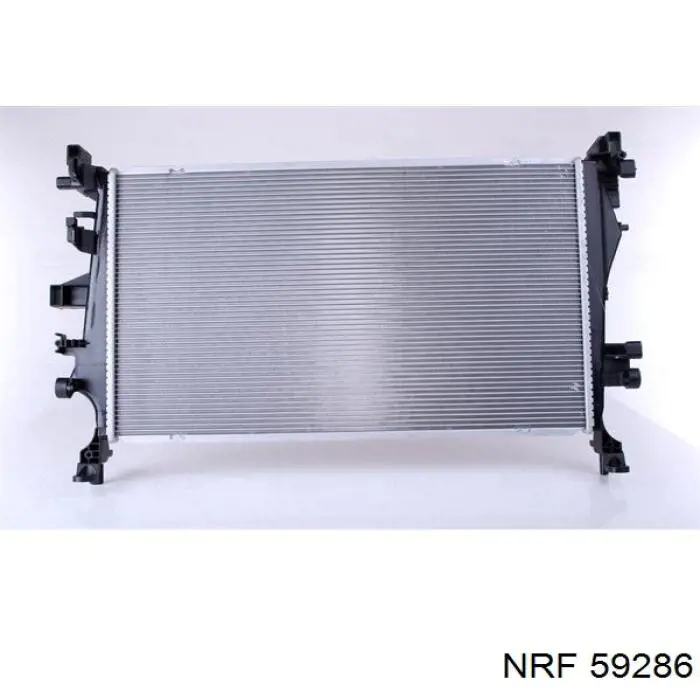 59286 NRF Радіатор охолодження двигуна
