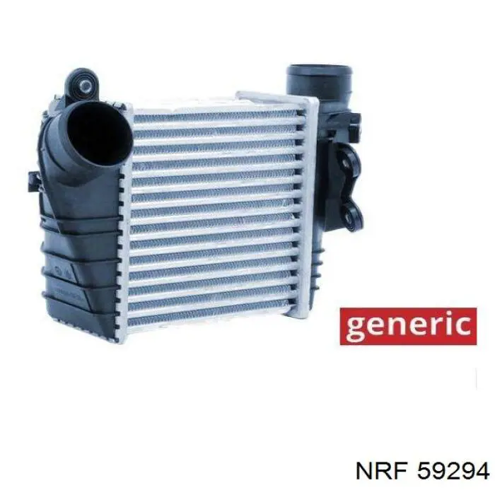 59294 NRF радіатор охолодження двигуна